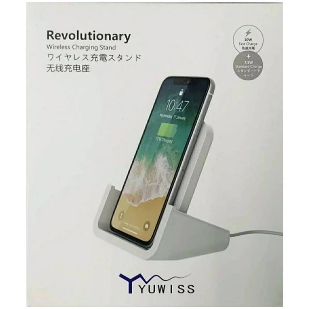 Wireless Cell Phone Fast Charging Charger Stand & Holder - Picture 6 of 6